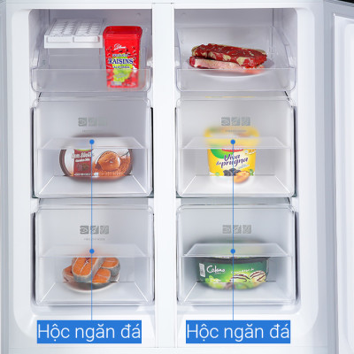 Tủ Lạnh Sharp Inverter 420 Lít SJ-FX420VG-BK 4 Cánh - Hàng chính hãng (chỉ giao HCM)