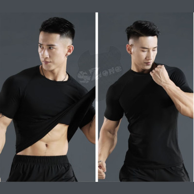 Áo bơi nam ngắn tay chống nắng, chống tia UV, ổn định thân nhiệt