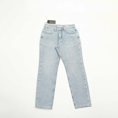 Quần Jeans Nam Cao Cấp HUNTER X-RAYS Form Straight Cotton Màu Xanh Nhạt D23