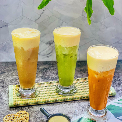 Bột Kem Phô Mai Cheese Foam Túi 300G pha 40 ly - Bột kem pha chế Váng Sữa Kem Cheese Trà sữa, Đồ uống đá xay