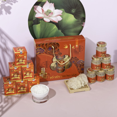 Yến Sào Chưng Đường Phèn Nhân Việt 30% Yến 70ml/Hũ