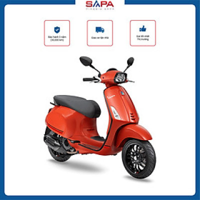 Xe Tay Ga Vespa Sprint S 150 Màu Cam Orange Tomantro