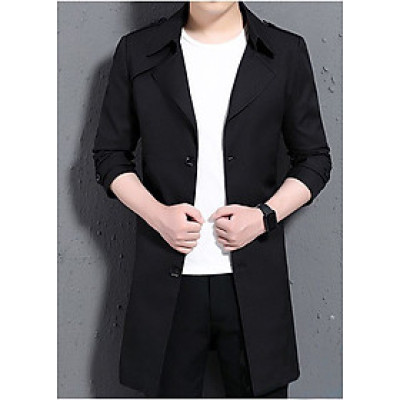 Áo khoác măng tô nam dáng lửng sang trọng nam tính NMT46