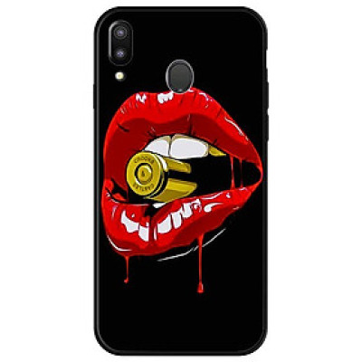 Ốp lưng cho Samsung Galaxy M20 nền môi 1 - Hàng chính hãng