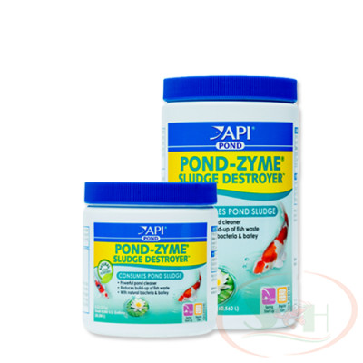 Vi sinh bột API Pond Zyme Sludge Destroyer men vi sinh đậm đặc xử lý đáy ao hồ bể cá tép