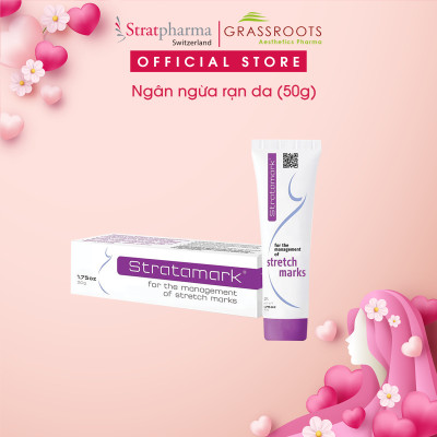 Stratamark 50g - Gel Silicone làm giảm và ngăn ngừa rạn da