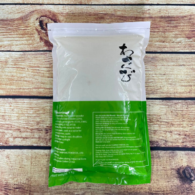 Bột Mù Tạt Wasabi cay nồng Umami-Ya gói 1KG | Sản phẩm chuyên dùng cho nhà hàng, quán ăn