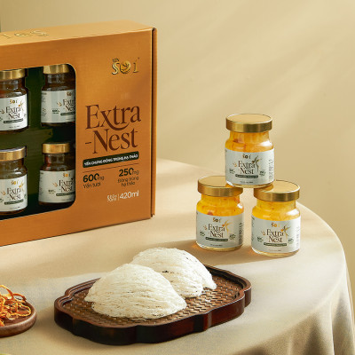 [ 6 Lọ Yến 70ml] Yến Số 1 Chưng Sẵn Đường Phèn, Chưng Sẵn Collagen, Chưng Sẵn Đông Trùng Hạ Thảo