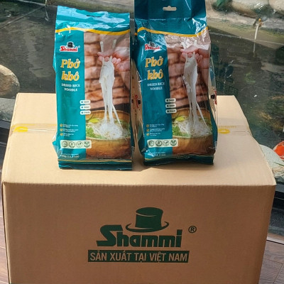 Phở khô Shammi túi 400g (phở khô Việt Nam hàng xuất khẩu)