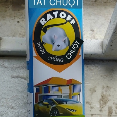 Xịt đuổi chuột thảo mộc cao cấp Thái Lan 325 ml không độc hại - Hàng Chính Hãng (đặc biệt)