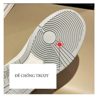 Giày thể thao nữ cổ thấp chất liệu da mềm mại, phong cách cá tính năng động – GNU1020