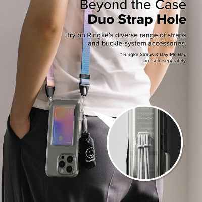 Ốp lưng dành cho iPhone 16 Pro Max/16 Pro/16 Plus/16 RINGKE Fusion Card - Hàng Chính Hãng