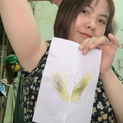 Combo Wax Lông An  Lành + Mỡ Trăn 10ML - Tặng Giấy Và Que Gạt