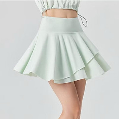 Chân váy thể thao dáng xòe trẻ trung cho nữ (Nhiều màu)