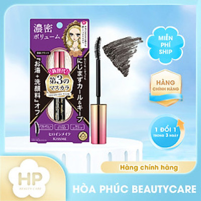 Mascara Dạng Màng Flim Không Lem Trôi Giữ Nếp Cong Và Làm Dày Rậm Mi Kissme Heroine Make (6 G)