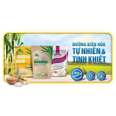 [BAO BÌ TRUNG THU] Ðường Túi Tinh Luyện Biên Hòa Pure 1kg/túi