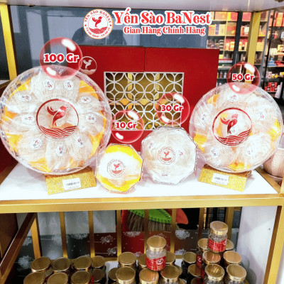 Tổ Yến Sào Tinh Chế 1 Lớp kèm quà tặng - Yến Sào BaNest