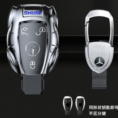 Ốp Chìa Khóa Mercedes C180 C200 C250 C300 E180 E200 E300 Glc200 Glc250 Glc300, Mercedes GLC...