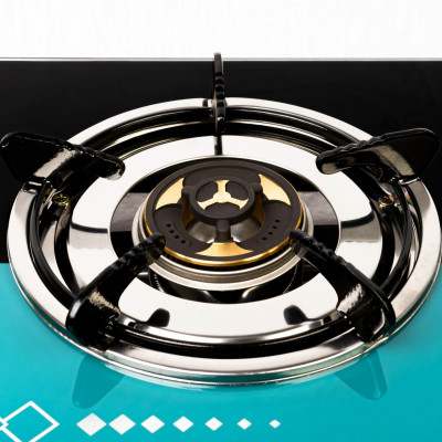 Bếp Gas Đôi Mặt Kính Sen Đồng Seika SKB313 - Hàng Chính Hãng