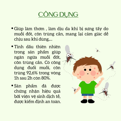 Xịt Thảo Mộc Ecocare chữa muỗi đốt, ngăn côn trùng cắn 50ml