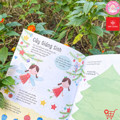 Sách - 40++ hoạt động sáng tạo cho Giáng Sinh diệu kỳ - Đinh Tị Books