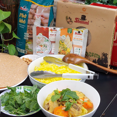 Xốt gia vị mì quảng Shammi gói 200g,Xốt mì quảng thuần chay dùng được cả chay và mặn(Đạt chuẩn USUK)