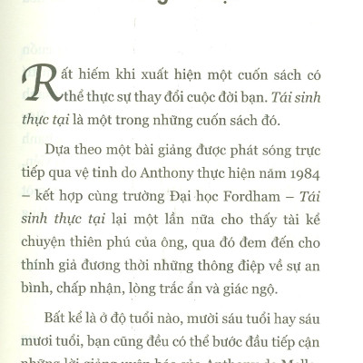 Tái Sinh Thực Tại