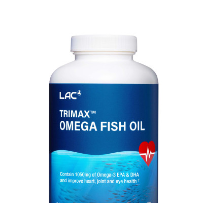VIÊN UỐNG DẦU CÁ BỔ SUNG OMEGA HỖ TRỢ TIM MẠCH LAC TRIMAX OMEGA FISH OIL (120 VIÊN)