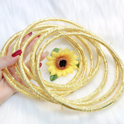 Vòng Cổ - Kiềng Cưới Xi Vàng ( 01 Chiếc ) MS 195.20.09