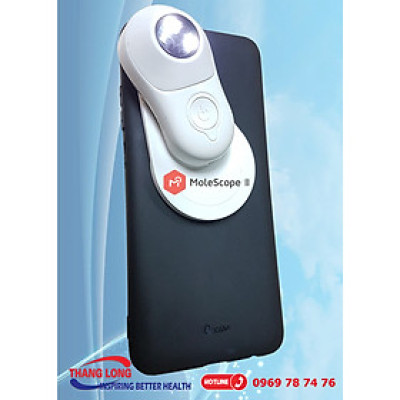 Dermoscopy - Thiết bị soi da tích hợp điện thoại và máy tính bảng MoleScope II