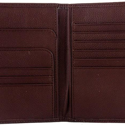 Ví đựng passport da bò Huy Hoàng màu nâu HT9106