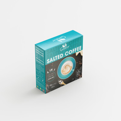 Salted Coffee Goce - Cafe Muối hòa tan 4 trong 1 - 300g (15 gói x 20g)