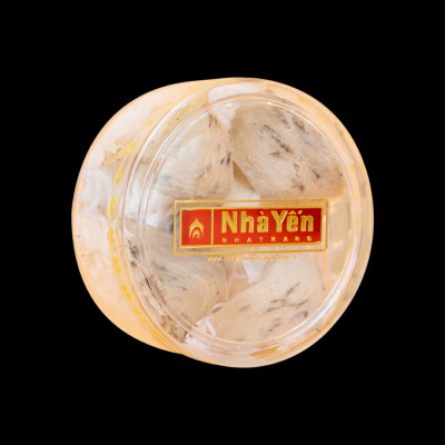 Tổ Yến Trắng Thô - Nhà Yến Nha Trang - Loại Chất Lượng 49 - Hộp 50 Gram - Tổ Yến Nguyên Chất - Tổ Yến Thô - Hàng Chính Hãng