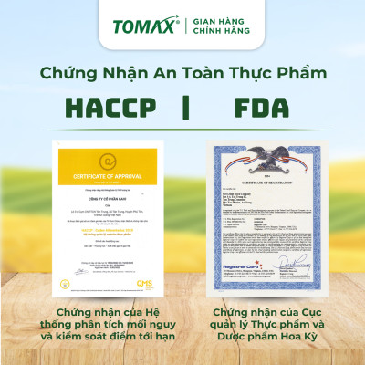 Combo 2 túi Gạo TOMAX ST25 1kg TOMAX Ngọt thơm, Tơi xốp
