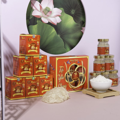 Yến Sào Chưng Đường Phèn Nhân Việt 30% Yến 70ml/Hũ