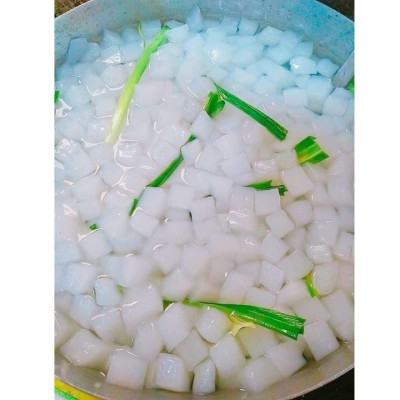 500G_ Thạch dừa loại 15 Ly ép thô (khô) có tặng kèm hương liệu - Viettin Mart