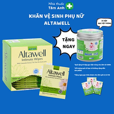 Khăn Vệ Sinh Phụ Nữ Altawell Chiết Xuất Thiên Nhiên Cho Mẹ Bầu Và Sau Sinh
