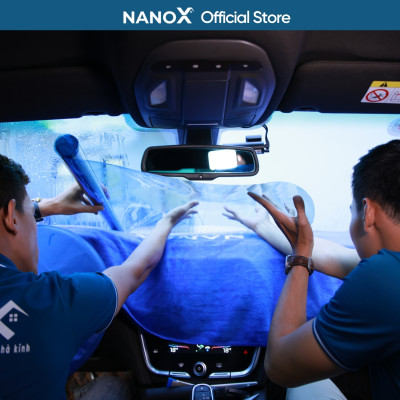 Phim cách nhiệt kính lái ô tô chống nắng nóng, giảm chói, tầm nhìn sáng rõ NanoX