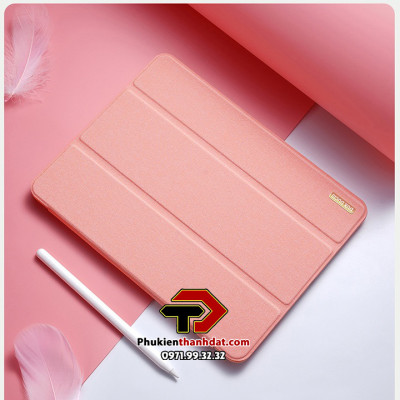 Bao da có ngăn để bút dành cho Samsung Galaxy Tab S8 chính hãng Dux Ducis Domo - Hàng chính hãng