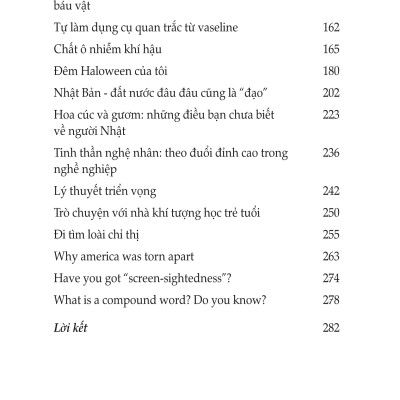 Trả Lại Tôi Bầu Khí Quyển Trong Lành