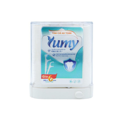 Tăm chỉ hộp tự động gia đình YUMY size M [TC02-138] hộp 96 chiếc