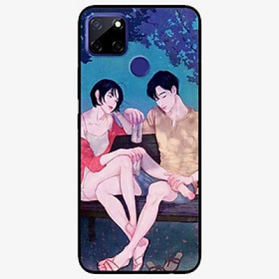 Ốp lưng dành cho Realme C12 mẫu Cặp Đôi Chill