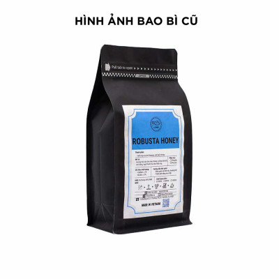 Cà Phê Robusta Honey Rang Xay Nguyên Chất - 90S Coffee Vietnam - 100% Cà Phê Sạch Cao Cấp