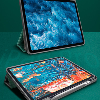 Bao da Mutural Tailor dựng đứng có khay bút dành cho iPad Gen 10 10.9inch 2022  - Hàng chính Hãng