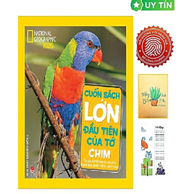 Cuốn Sách Lớn Đầu Tiên Của Tớ - Chim - Bìa Cứng (Tặng Kèm Bookmark CÚ MÈO + SỔ TAY XƯƠNG RỒNG)