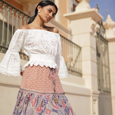 Chân Váy Boho Cao Cấp Luna Llena