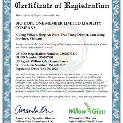 Hũ Đông Trùng Yến Nguyên Chất BIO HOPE Hỗ Trợ Điều Tiết Đường Huyết, Kiểm Soát Bệnh Tiểu Đường- Hũ 70ml