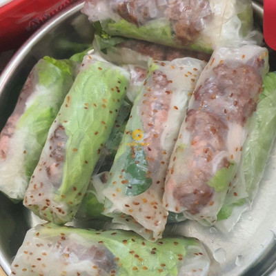 [SỈ&LẺ] Bánh tráng cuốn 400g/gói (Bánh tráng mè, bánh tráng gỏi cuốn mè Hồng Phát đặc sản Phan Rang)