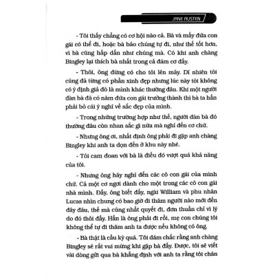 Sách - Kiêu Hãnh Và Định Kiến - Bìa Mềm - Minh Thắng