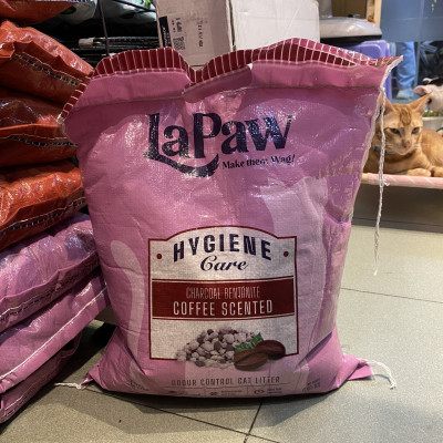 TÚI 20L - CÁT VỆ SINH - ĐẤT SÉT MIX THAN HOẠT TÍNH THƯƠNG HIỆU LAPAW CHO MÈO - BAO BÌ MỚI